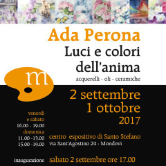 Luci e colori dell’anima • 2 settembre – 1 ottobre 2017